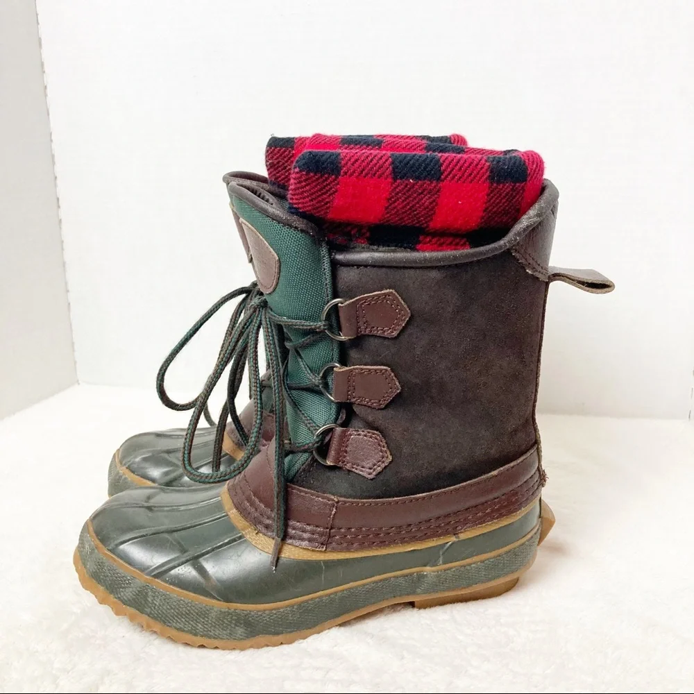 Womens Sno Racer Duck Snow Boots